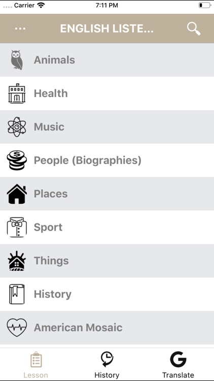 English Listening By Topics