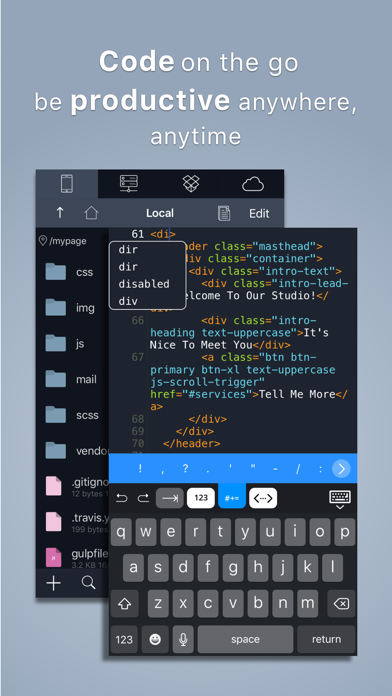 Koder Code Editor screenshot 3