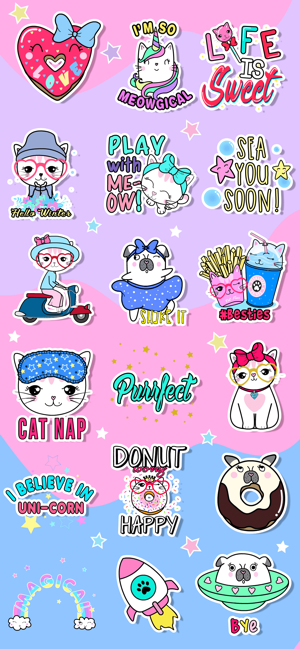 Meowgical: Animated Stickers(圖3)-速報App