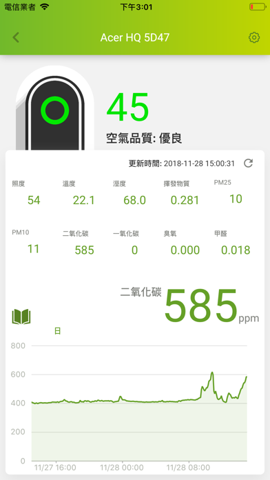 Acer Air Monitor Pro screenshot 2