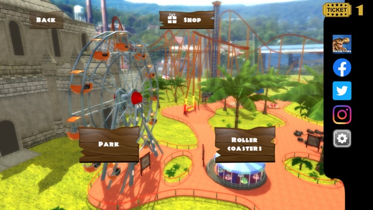 Roller Coaster VR Theme Park screenshot-3