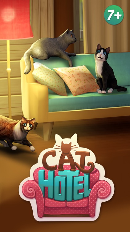 CatHotel - Care for cute cats screenshot-0