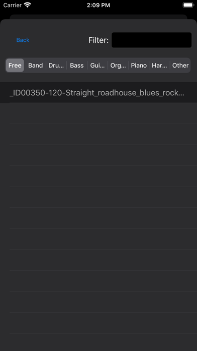 Blues Backing Tracks ... screenshot1