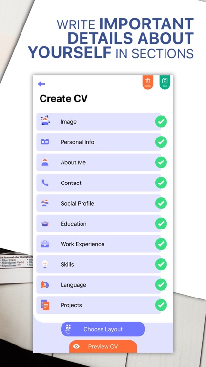 Resume Generator - CV Designer