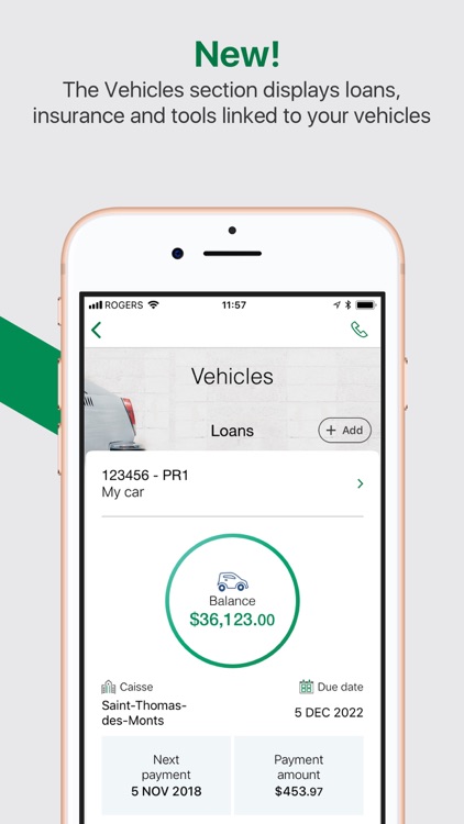 Desjardins mobile services screenshot-3