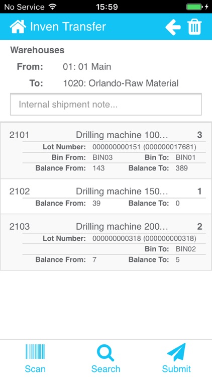 iScala 3.2 Warehouse Manager screenshot-4