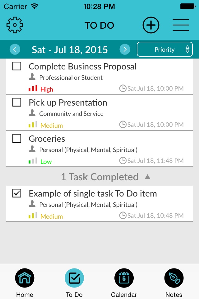Life Organizer screenshot 3