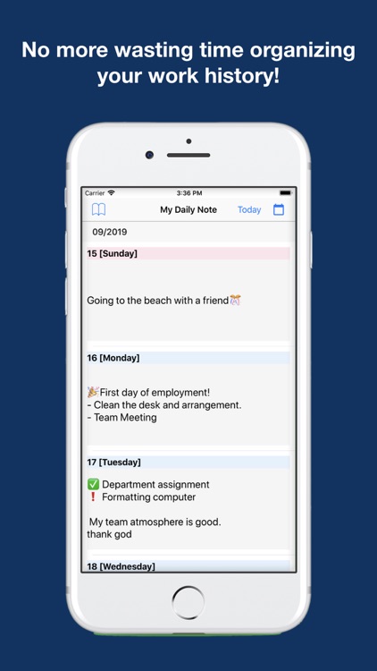 Daily Work Note screenshot-3