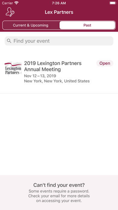 How to cancel & delete LexingtonPartners AGM & Events from iphone & ipad 2