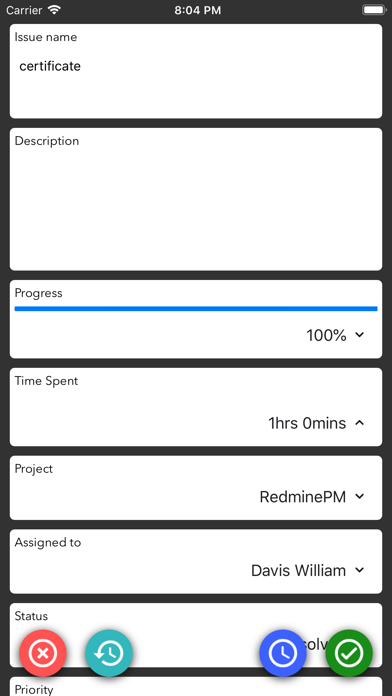 RM Tasks screenshot 2