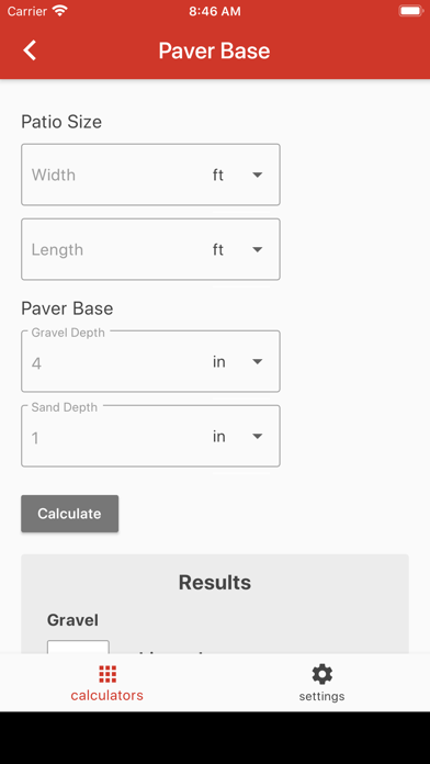 Patio Calculator Plus screenshot 3