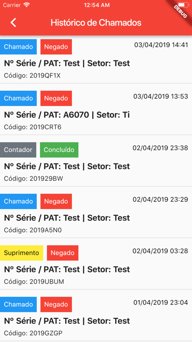 MQ1 - Portal de Chamados screenshot 4