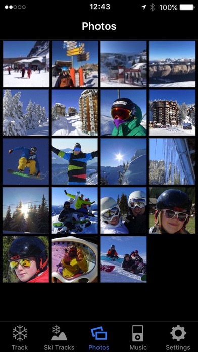 Ski Tracks Lite iPhone app afbeelding 4