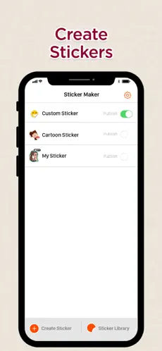 Screenshot 1 Sticker Maker+ Create Stickers iphone