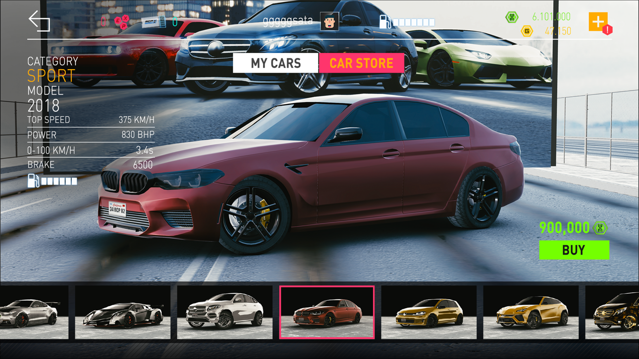 Real Car Parking 2 Hack screenshot 8 - iOS game interface