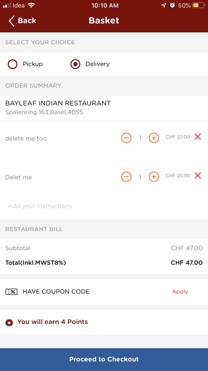 Bayleaf Restaurant Basel screenshot-4