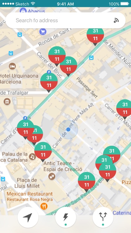 CityBiker Stations & Bikelanes