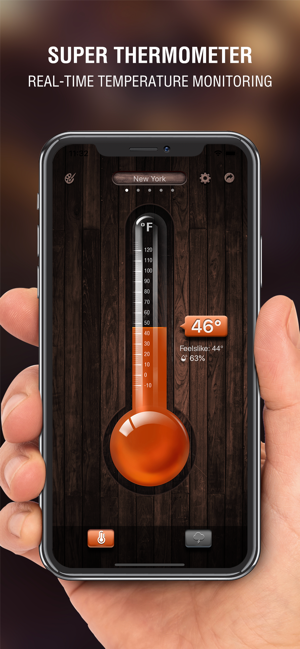 digital thermometer iphone