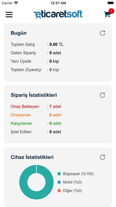 ETicaretSoft screenshot 2