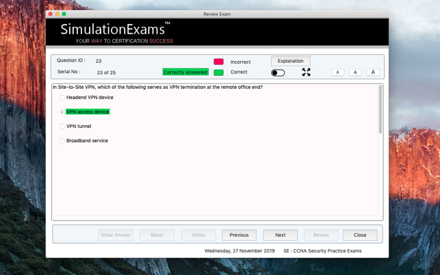 SE : CCNA Sec Practice Exams(圖8)-速報App