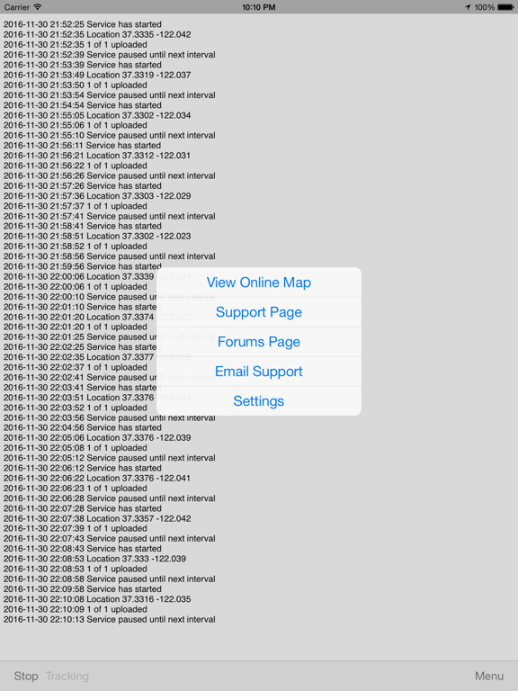 GPS Location Tracker for iPhone and iPad screenshot