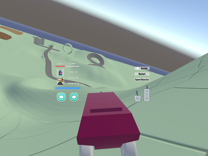 Abstract Car Simulation