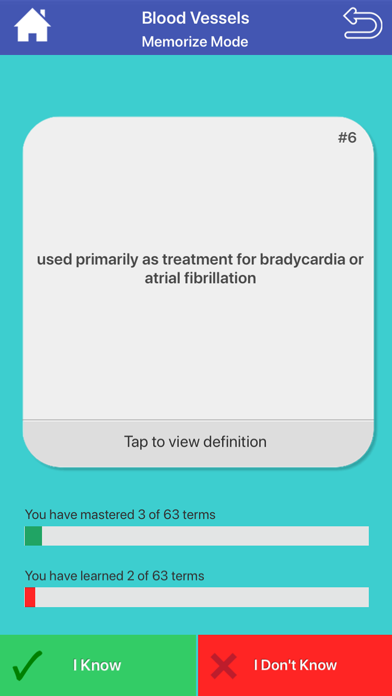 How to cancel & delete Circulatory System Flashcards from iphone & ipad 4
