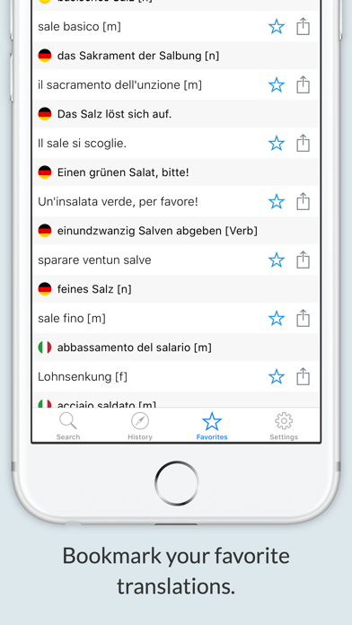 German Italian Dictionary + screenshot 2