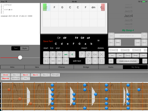 Jazz Song Creator Pro - náhled