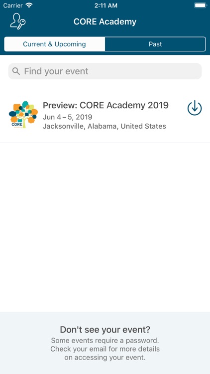 CORE Academy 2019