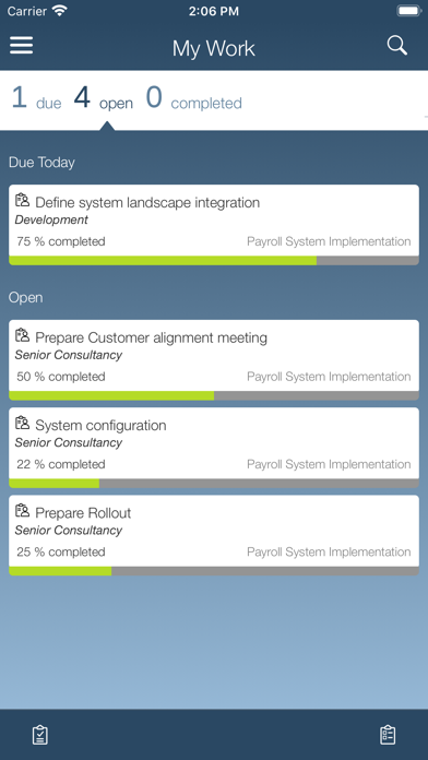 How to cancel & delete SAP Project to Go from iphone & ipad 1