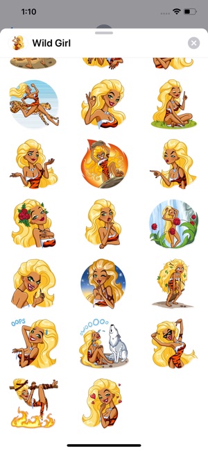 Wild Girl Sticker Pack(圖2)-速報App