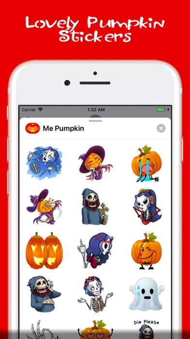 Lovely Pumpkin Stickers screenshot 4