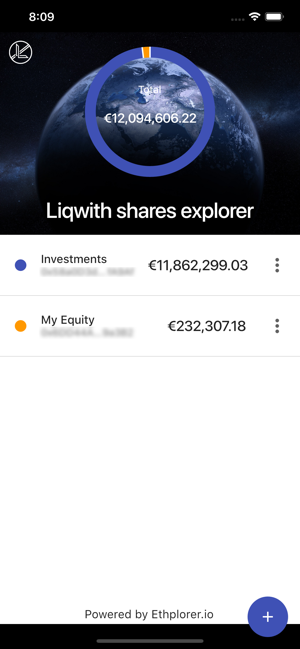 Liqwith Shares Explorer