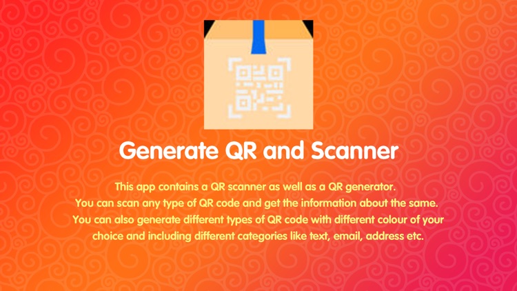 Generate QR and Scanner