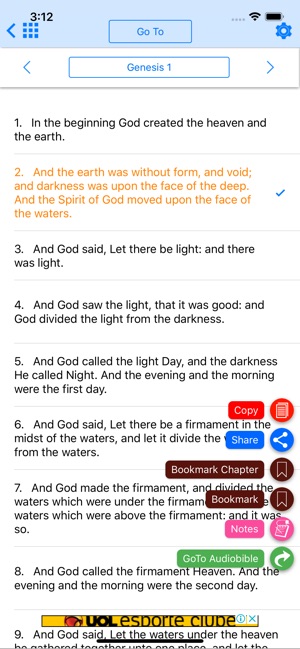 Holy Bible Offline for iPhone(圖9)-速報App