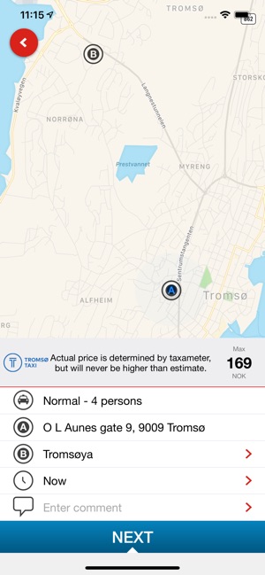 Tromsø Taxi(圖2)-速報App