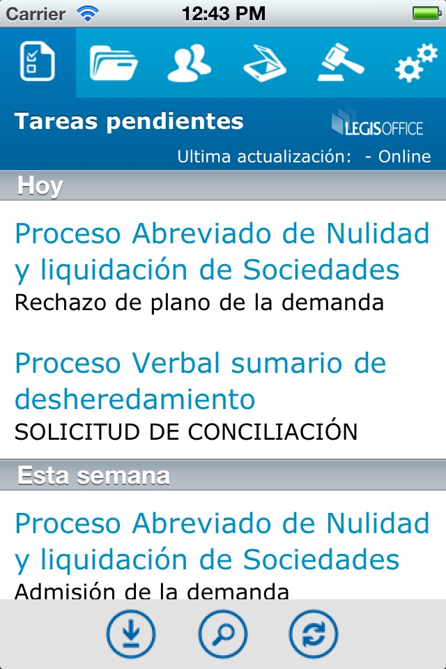 LEGISOffice screenshot 2