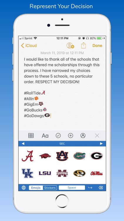 College Emojis