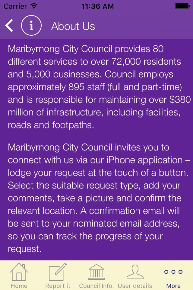 Maribyrnong City Services screenshot 3