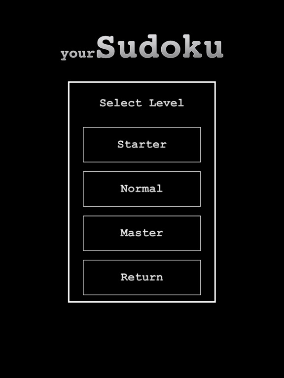 yourSudoku - Over 10k sudoku Screenshots