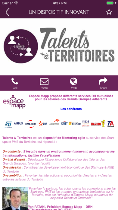 How to cancel & delete Talents et Territoires from iphone & ipad 2