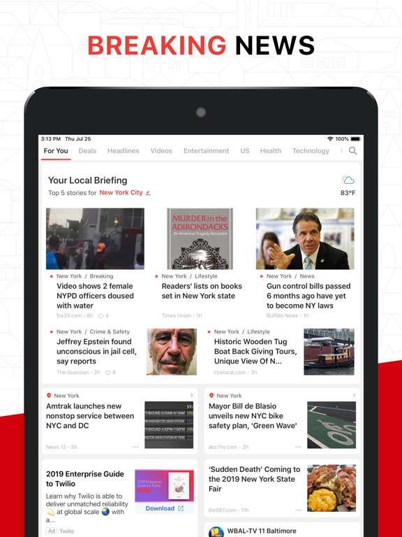 iPad Image of News Break: Local & Breaking