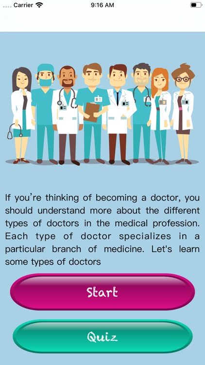 Different Types of Doctors