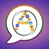 Icon Color Text Message & Emoji Art