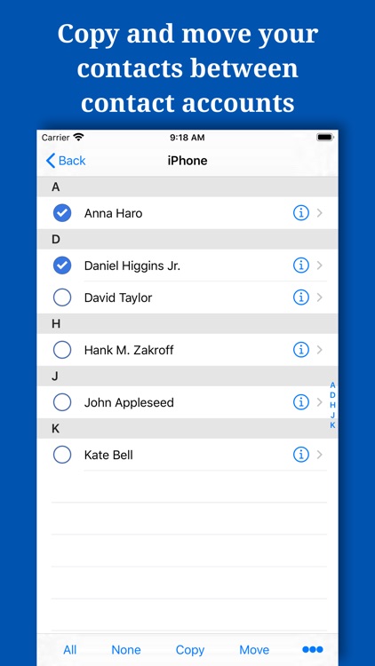 Backup And Manage Contacts screenshot-4