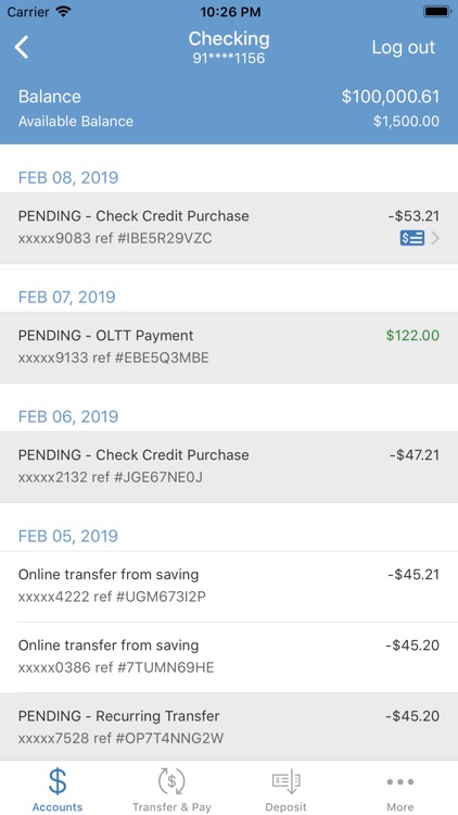 Chessie FCU Mobile Banking screenshot-3