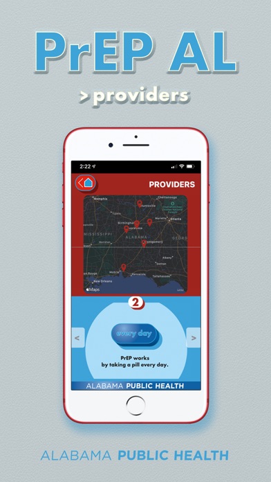PrEP AL screenshot 2