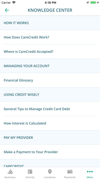 CareCredit Mobile App screenshot-6