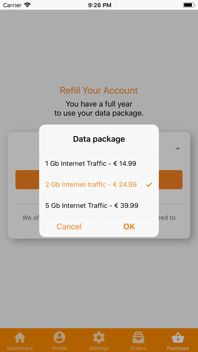 WLcom - Global Data SIM screenshot 3